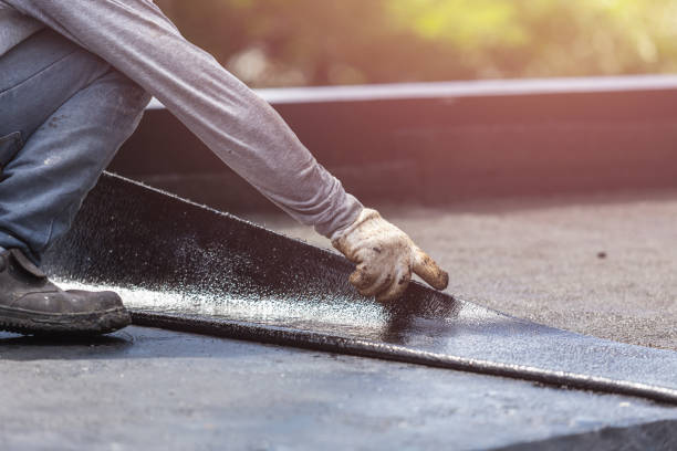 Rapid Vapor Barrier Installation response in Woodburn, IN by SJ Waterproofing Pros technicians